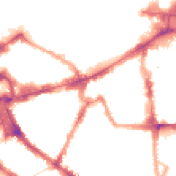 Night-time road noise heatmap for SW1P 1RL