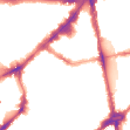 Night-time road noise heatmap for SW1X 0BH