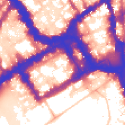 Daytime road noise heatmap for SW1Y 4JU