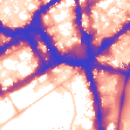 Daytime road noise heatmap for SW1Y 5AT