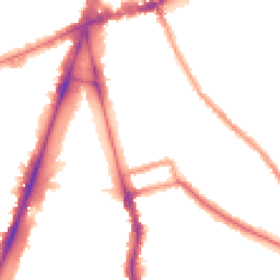 Night-time road noise heatmap for SW2 1AG