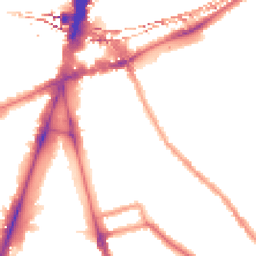 Night-time road noise heatmap for SW2 1BP