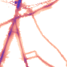 Night-time road noise heatmap for SW2 1BS