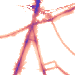 Night-time road noise heatmap for SW2 1BY