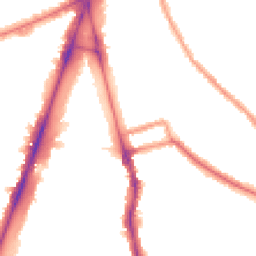 Night-time road noise heatmap for SW2 1DE