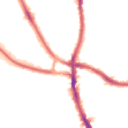 Night-time road noise heatmap for SW2 3BU