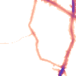Night-time road noise heatmap for SW2 4HQ