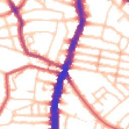 Daytime road noise heatmap for SW2 4RU