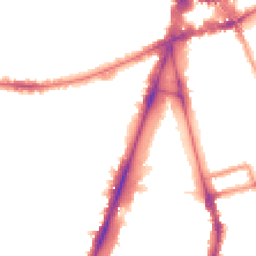 Night-time road noise heatmap for SW2 5AL