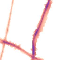 Night-time road noise heatmap for SW2 5NE