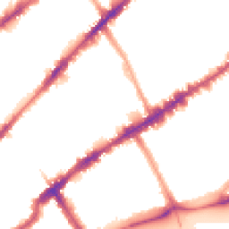 Night-time road noise heatmap for SW3 6LR