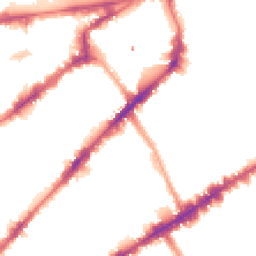 Night-time road noise heatmap for SW3 6PD