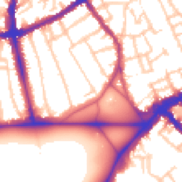Daytime road noise heatmap for SW4 0RP