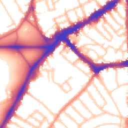 Daytime road noise heatmap for SW4 7AF
