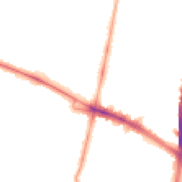 Night-time road noise heatmap for SW4 8HA