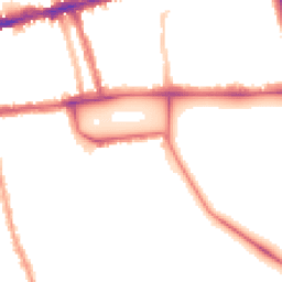 Night-time road noise heatmap for SW4 9BA