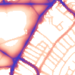 Daytime road noise heatmap for SW4 9DU