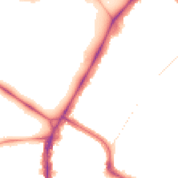 Night-time road noise heatmap for SW4 9JY