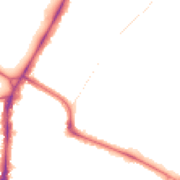 Night-time road noise heatmap for SW4 9LB