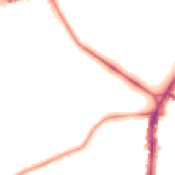 Night-time road noise heatmap for SW4 9RR