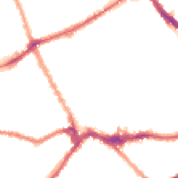 Night-time road noise heatmap for SW6 1DQ