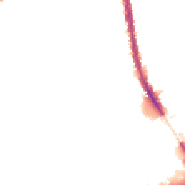 Night-time road noise heatmap for SW6 3DZ