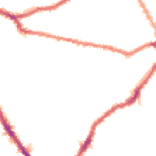 Night-time road noise heatmap for SW6 7BG