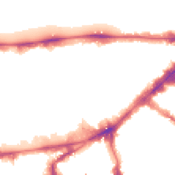 Night-time road noise heatmap for SW7 1AB