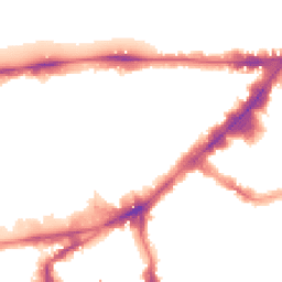 Night-time road noise heatmap for SW7 1AG