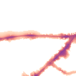 Night-time road noise heatmap for SW7 1AY