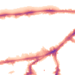 Night-time road noise heatmap for SW7 1BE