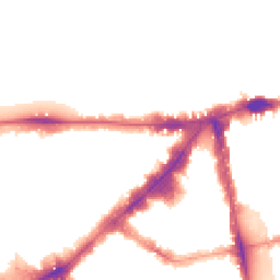 Night-time road noise heatmap for SW7 1DU