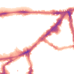 Night-time road noise heatmap for SW7 1ER