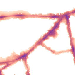 Night-time road noise heatmap for SW7 1ES