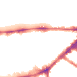 Night-time road noise heatmap for SW7 1NQ
