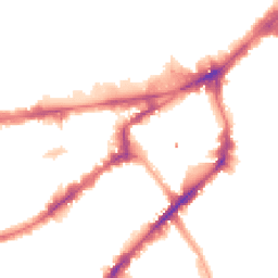 Night-time road noise heatmap for SW7 2LT