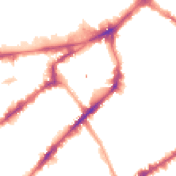 Night-time road noise heatmap for SW7 2NQ