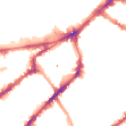 Night-time road noise heatmap for SW7 2TA