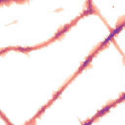 Night-time road noise heatmap for SW7 3BB