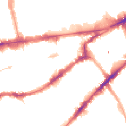 Night-time road noise heatmap for SW7 5LT