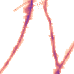 Night-time road noise heatmap for SW8 2TW