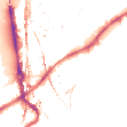 Night-time road noise heatmap for SW8 4DS