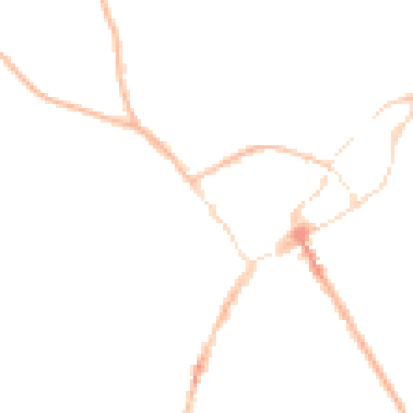 Night-time road noise heatmap for SY11 1AQ