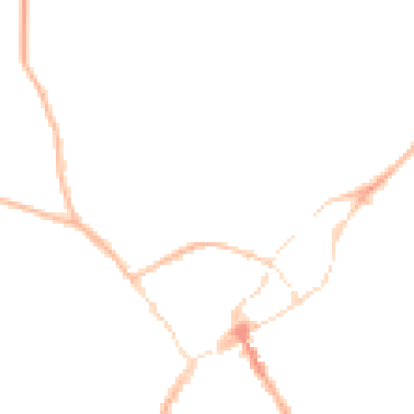 Night-time road noise heatmap for SY11 1DL