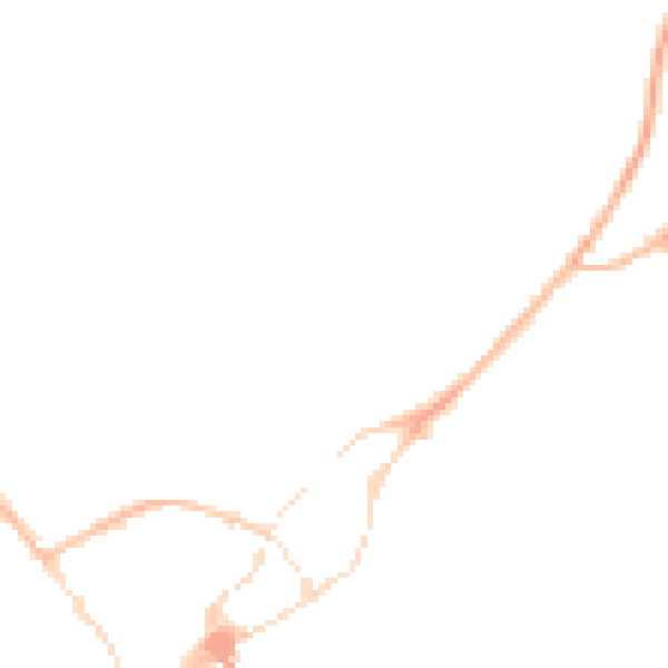 Night-time road noise heatmap for SY11 1ED