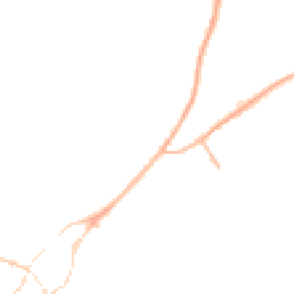 Night-time road noise heatmap for SY11 1EZ