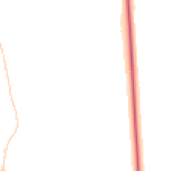 Night-time road noise heatmap for SY11 2JH