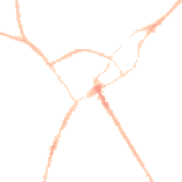 Night-time road noise heatmap for SY11 2NF