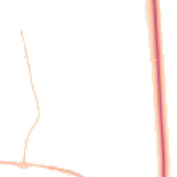 Night-time road noise heatmap for SY11 2US