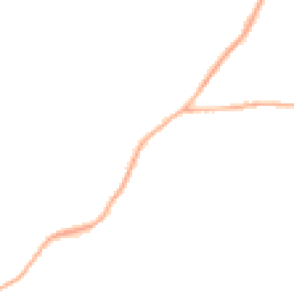 Night-time road noise heatmap for SY11 3LU